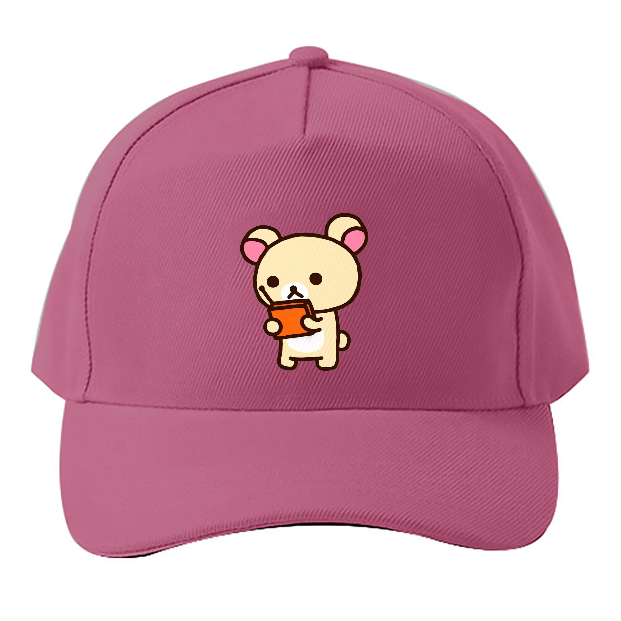 （画像用） リラックマ リラックマ キイロイトリ Rilakkuma Korilakkuma Kiiroitori ベースボールキャップ 綿100％ 男女兼用 帽子 スポーツ